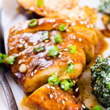 baked honey garlic chicken breast