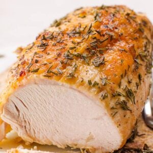 boneless skinless turkey breast roast for serving