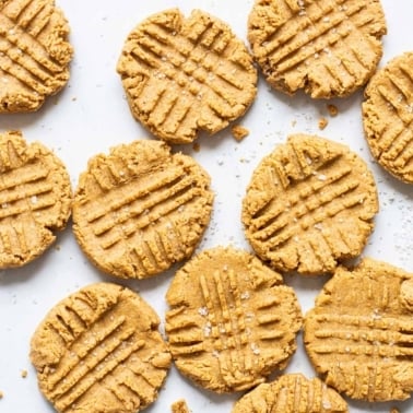 healthy peanut butter cookies